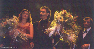 Wembley. 7. 11. 2004 mit Paola Sanguinetti und Marcello Rota, photo thanks to Astrid