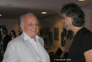 Avery Fisher Hall, New York, Sept. 2006, with Lorin Maazel - thanks to Astrid!