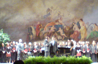Pisa, Teatro Verdi, with Pippo Baudo, thanks to Carollina!