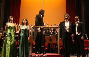 Catania, Teatro Bellini, 5.Mai 2007, photo  www.bocelli.de