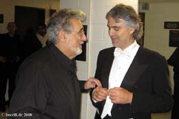 Washington 21.11.08 with Placido Domingo after the concert , thanks to Jack!