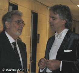 Washington Nov 21, 2008, Andrea with Maestro Placido Domingo, thanks to Beckee!