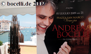 Guggenheim Museum, Venedig, Pressekonferenz, 30. Juni 2009, Foto copyright www.bocelli.de