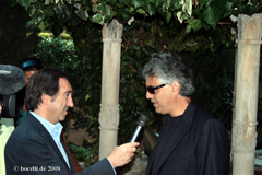 Guggenheim Museum, Venedig, Pressekonferenz, 30. Juni 2009, Foto copyright www.bocelli.de