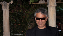 Guggenheim Museum, Venedig, Pressekonferenz, 30. Juni 2009, Foto copyright www.bocelli.de