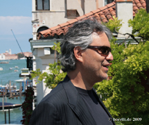 Guggenheim Museum, Venedig, Pressekonferenz, 30. Juni 2009, Foto copyright www.bocelli.de