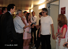 Rom, Olympiastadium, 27.Mai, 2009, Foto copyright Bocelli.de