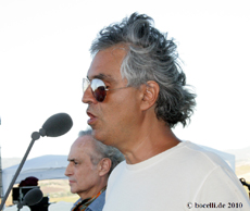 Teatro del Silenzio, Lajatico, 25. Juli 2010, photo copyright www.bocelli.de