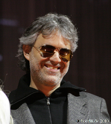 Stockholm, Globen Arena, 11. April 2010, copyright www.bocelli.de