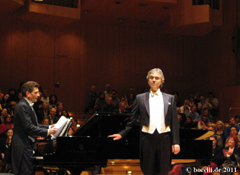 Mnchen, Philharmonie am Gasteig, 7.1.11 mit Vincenzo Scalera, Dank an Anne!