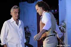 Lajatico, Teatro del Silenzio, dress rehearsal, July 19, 2014, photo by Fabian Hochscheid