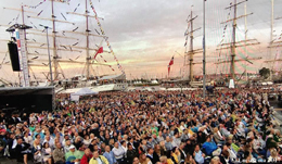 Stettin, Tall Ship Races concert, August 5, 2017, thanks to Luca Scota