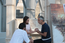 Arena di Verona, La notte di Andrea Bocelli, rehearsals and Backstage, photo f. Hochscheid