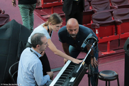 Arena di Verona, La notte di Andrea Bocelli, rehearsals and Backstage, photo f. Hochscheid