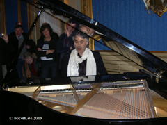 Palermo, 22.3.09, meeting with fans, photo Bocelli.de