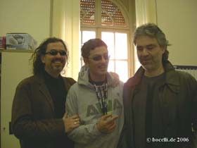 Rome, March 13, 2006, Fiorello Show Radio Rai2, foto copyright bocelli.de 2006