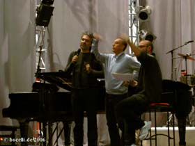 Rome, March 17, 2006, prove radio1, Foto copyright bocelli.de 2006