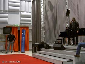 Rome, March 17, 2006, prove radio1, Foto copyright bocelli.de 2006