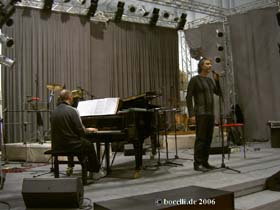 Rome, March 17, 2006, prove radio1, Foto copyright bocelli.de 2006