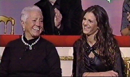 Che tempo che fa, 10.12.08, conSignora Edi Bocelli e Veronica Berti
