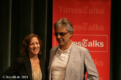 Times Talksm 13 September 2011, New York, copyright www.bocelli.de
